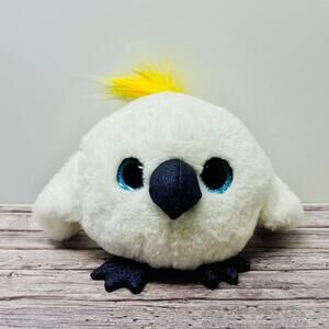 Pets Alive Chirpy Birds White Cockatoo Plush Official Tested